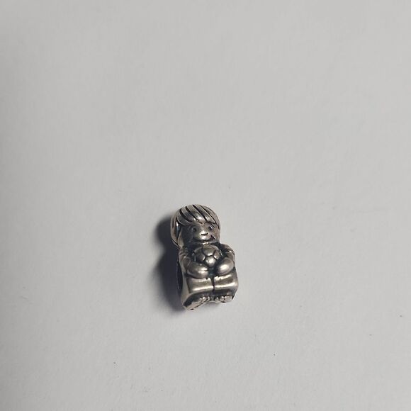 PANDORA CHAMILIA 925 STERLING SILVER LITTLE BOY CHARM - Picture 1 of 3